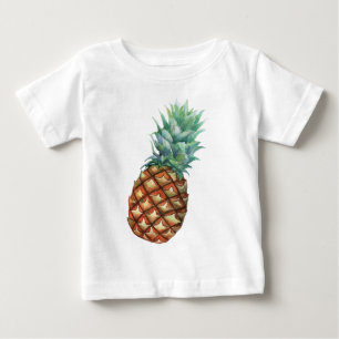 Ananas Tropisch Waterverf Jungle Palm Patroon