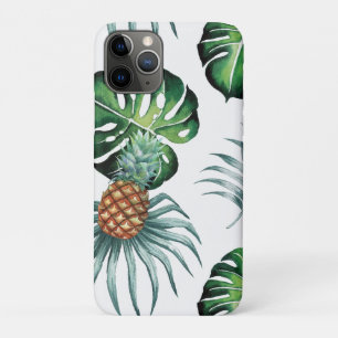 Ananas Tropisch Waterverf Jungle Palm Patroon Case-Mate iPhone Case