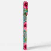 Ananas tropische bloemen Case-Mate iPhone case (Achterkant / Rechts)