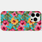 Ananas tropische bloemen Case-Mate iPhone case (Achterkant (horizontaal))