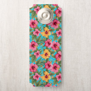 Ananas tropische bloemen deurhanger