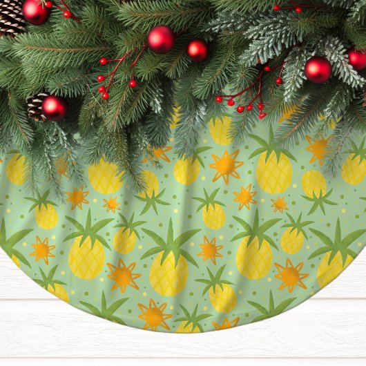 Ananas Tropische Kerstmis Kerstboom Rok