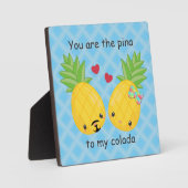 ananas tropische pina colada Romantic Fotoplaat (Voorkant)