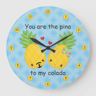 ananas tropische pina colada Romantic Grote Klok