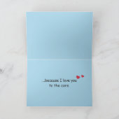  ananas tropische pina colada Romantic Kaart (Binnen)