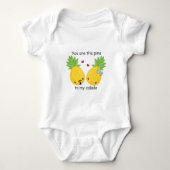  ananas tropische pina colada Romantic Romper (Voorkant)