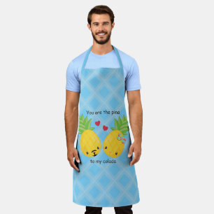 ananas tropische pina colada Romantic Schort
