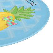  ananas tropische pina colada Romantic Snijplank (Hoek)