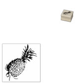  Ananas Tropische Rubber Stamp Rubberstempel (Gestempeld)
