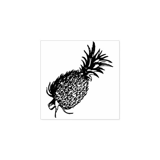  Ananas Tropische Rubber Stamp Rubberstempel (Afrduk)