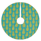 ananas tropische vruchten kerstboom rok (Voorkant)