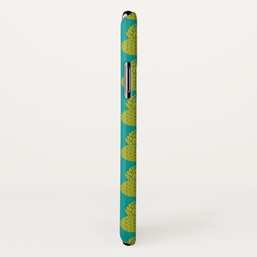 ananas tropische vruchten | Monogram Case-Mate iPhone Case (Achterkant / rechts)