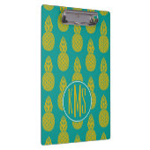 ananas tropische vruchten | Monogram Klembord (Rechts)