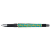ananas tropische vruchten | Monogram Pen (Voorkant)