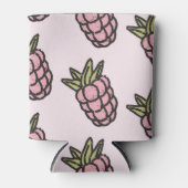 Ananas Tropische Waterverf Fruit Drink Blikjeskoeler (Voorkant)