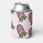 Ananas Tropische Waterverf Fruit Drink Blikjeskoeler (Blikje Achterkant)