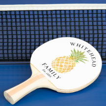 Ananas Tropische Waterverf Monogram