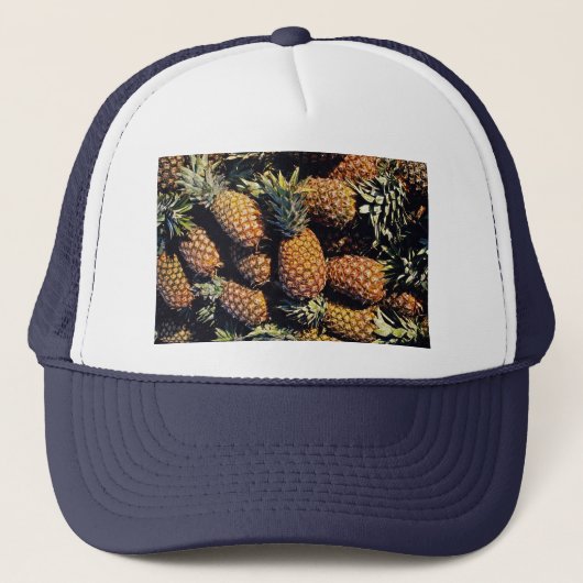 Ananas, Tulum, Mexico Trucker Pet (Voorkant)
