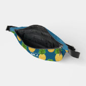 Ananas turquoise blauw heuptasje (Open)