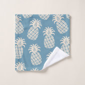 Ananas Twist Tropisch ontwerp Bad Handdoek (Wasdoekje)