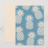 Ananas Twist Tropisch ontwerp Kaart (Voorkant / Achterkant)