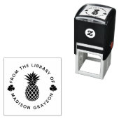 ananas uit de bibliotheek van gepersonaliseerd zelfinktende stempel (In situ)