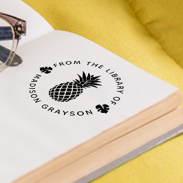 ananas uit de bibliotheek van gepersonaliseerd  zelfinktende stempel