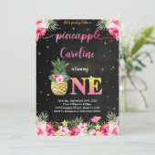 Ananas Uitnodiging (Staand voorkant)