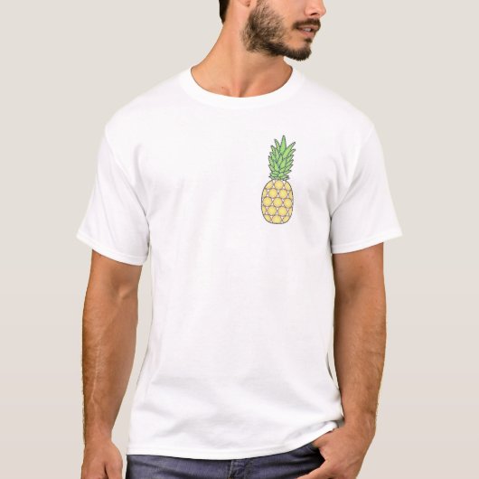 ananas van ananas t-shirt (Voorkant)