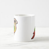 Ananas van Birdorable groen-Cheeked Conure Magische Mok (Center)