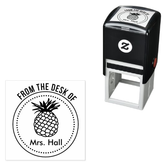 ANANAS VAN HET BUREAU VAN DE LERAAR STEMPEL (In situ)