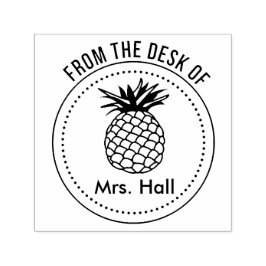 ANANAS VAN HET BUREAU VAN DE LERAAR STEMPEL