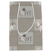 Ananas van zijn oogkleurige, tropische Romance Gif Medium Cadeauzakje (Voorkant)