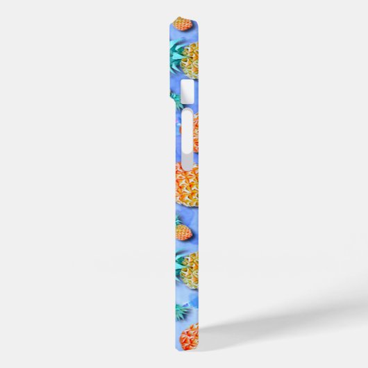 Ananas. Verf. Feest. Case-Mate iPhone Case (Achterkant / Links)