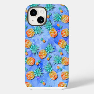 Ananas. Verf. Feest. iPhone 14 Hoesje