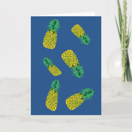 Ananas Verjaardag Kaart