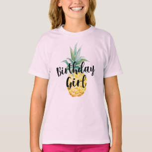 ananas verjaardag meisje Shirt