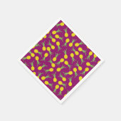 Ananas verjaardagsfeestje servet (Hoek)