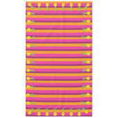 Ananas verjaardagsfeestje tafelkleed (Voorkant)