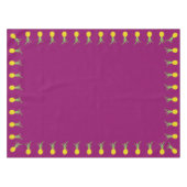 Ananas verjaardagsfeestje tafelkleed (Voorkant (Horizontaal))