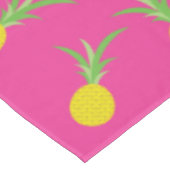 Ananas verjaardagsfeestje tafelkleed (Gekanteld)