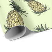 Ananas Verpakkingspapier Cadeaupapier (Rol Hoek)