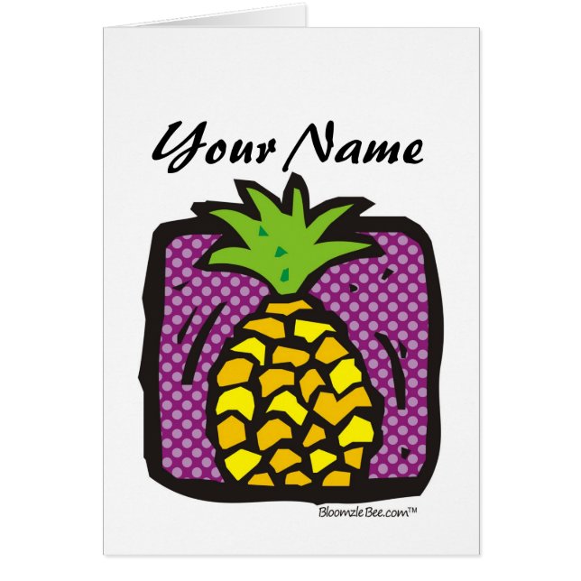 Ananas, vers. (Voorkant)