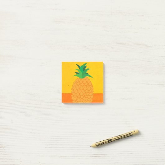 Ananas, vers Post-it notitieboekje Post-it® Notes (Op bureau)