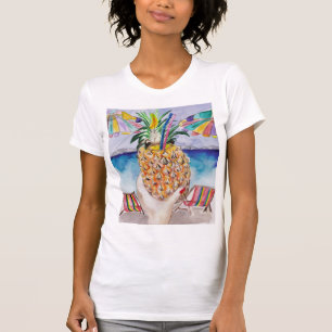 ananas, vers t-shirt