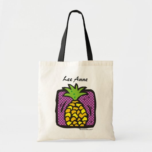 Ananas, vers. tote bag (Voorkant)