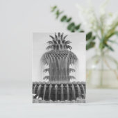 Ananas verzachten briefkaart (Staand voorkant)