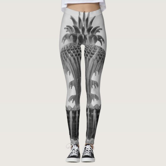 Ananas verzachten leggings (Voorkant)
