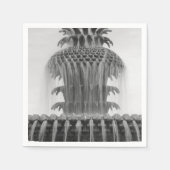 Ananas verzachten servetten (Voorkant)