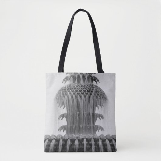 Ananas verzachten tote bag (Voorkant)